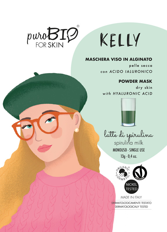 Maske peel-off per lekure te thate KELLY (spiruline) 1 Maske peel-off per lekure te thate KELLY (spiruline)