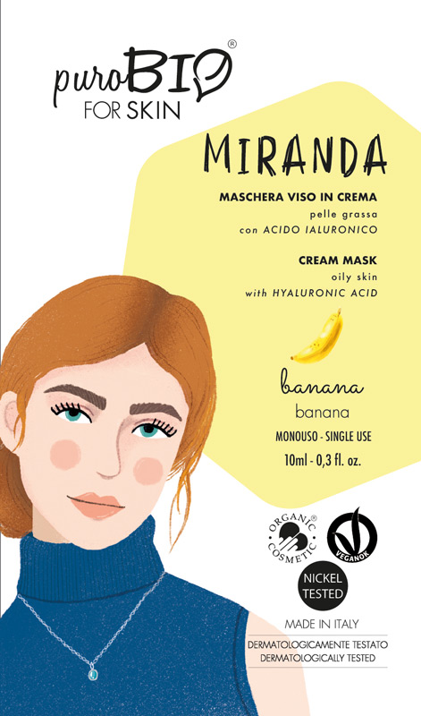 Maske kremoze per lekure te yndyrshme/mikse MIRANDA (banane) 1 Maske kremoze per lekure te yndyrshme/mikse MIRANDA (banane)